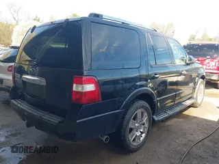 2007 Ford Expedition Limited with VIN 1FMFU19587LA79389, listed as a IAAI auction lot 41823542 with 328,882 mi miles. Bid and sale history available at carsss.com. Image 4.