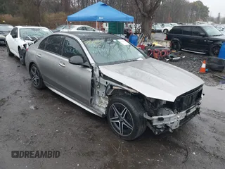 2023 Mercedes-Benz C 300 with VIN W1KAF4HB9PR103705, listed as a IAAI auction lot 41920893 with 47,467 mi miles and . Bid and sale history available at DreamBid. Image 1.