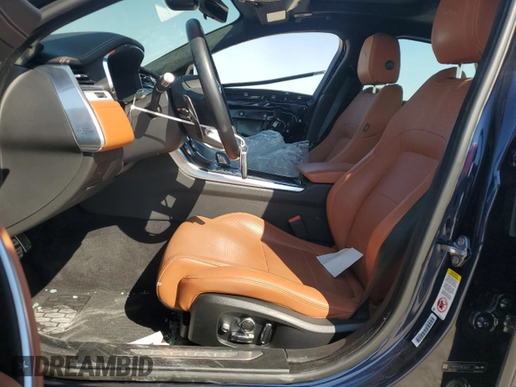 2022 Jaguar XF R-Dynamic SE with VIN SAJBL4GX6NCY92384, listed as a Copart auction lot 75616424 with 0 mi miles and Salvage Title. Bid and sale history available at carsss.com. Image 7.
