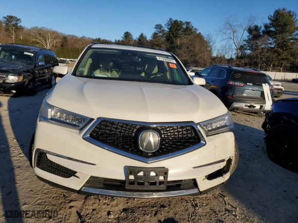 2017 Acura MDX w/Technology Pkg with VIN 5FRYD4H50HB005144, listed as a Copart auction lot 41598085 with 127,868 mi miles and Salvage Title. Bid and sale history available at carsss.com. Image 5.
