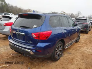 2020 Nissan Pathfinder Platinum with VIN 5N1DR2DM0LC610995, listed as a IAAI auction lot 41109334 with 94,065 mi miles. Bid and sale history available at carsss.com. Image 4.