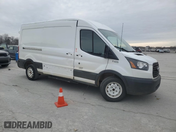 2019 Ford Transit with VIN 1FTYE2CM1KKB49278, listed as a Copart auction lot 45562535 with 87,491 mi miles and Clean title. Bid and sale history available at DreamBid. Image 4.