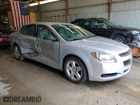 2011 Chevrolet Malibu 1LS with VIN 1G1ZB5E11BF214505, listed as a Copart auction lot 55985365 with 100,186 mi miles and Salvage Title. Bid and sale history available at DreamBid. Image 4.