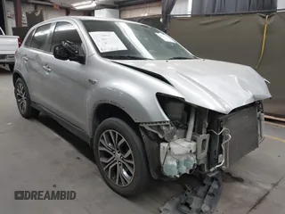 2018 Mitsubishi Outlander Sport ES 2.0 with VIN JA4AR3AU5JU025204, listed as a IAAI auction lot 41523532 with 128,651 mi miles. Bid and sale history available at carsss.com. Image 1.