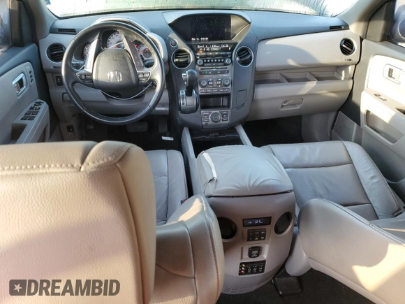 2013 Honda Pilot Touring with VIN 5FNYF3H92DB033420, listed as a Copart auction lot 49042055 with 179,912 mi miles and Salvage Title. Bid and sale history available at DreamBid. Image 8.
