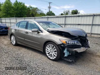 2014 Acura RLX Advance with VIN JH4KC1F98EC005737, listed as a Copart auction lot 56036515 with 52,839 mi miles and Salvage title. Bid and sale history available at DreamBid. Image 4.