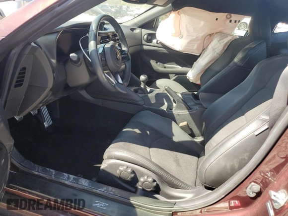 2024 Nissan Z Performance with VIN JN1BZ4BH3RM360302, listed as a Copart auction lot 50648515 with 17,627 mi miles and Salvage Title. Bid and sale history available at DreamBid. Image 7.