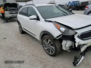 2017 Kia Niro Touring Launch Edition with VIN KNDCC3LC6H5062514, listed as a Copart auction lot 85264154 with 183,183 mi miles and Salvage Title. Bid and sale history available at carsss.com. Image 10.
