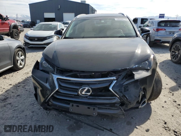 2017 Lexus NX with VIN JTJBARBZ0H2118889, listed as a Copart auction lot 50250115 with 0 mi miles and Salvage Title. Bid and sale history available at carsss.com. Image 5.