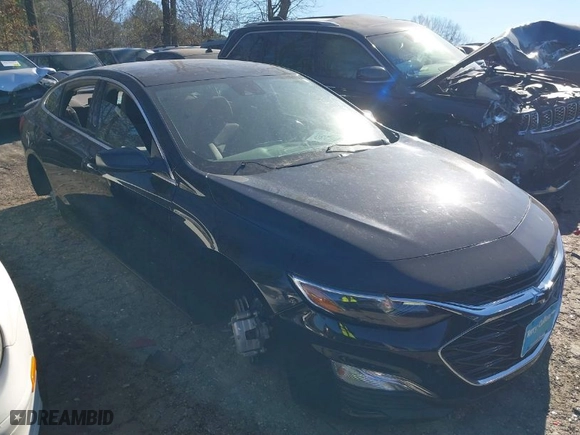 2024 Chevrolet Malibu RS with VIN 1G1ZG5ST8RF234283, listed as a IAAI auction lot 41265811 with 1 mi miles. Bid and sale history available at carsss.com. Image 1.