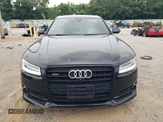2017 Audi A8 with VIN WAU44AFD7HN010560, listed as a Copart auction lot 60020315 with 86,260 mi miles and Salvage title. Bid and sale history available at DreamBid. Image 5.