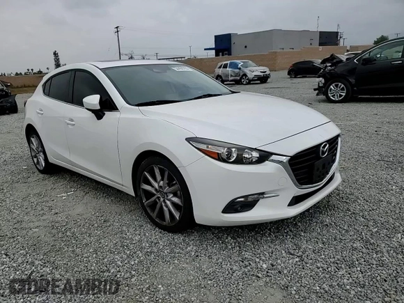 2017 Mazda 3 Grand Touring with VIN JM1BN1M35H1122136, listed as a Copart auction lot 54458755 with 62,515 mi miles and Salvage Title. Bid and sale history available at DreamBid. Image 13.