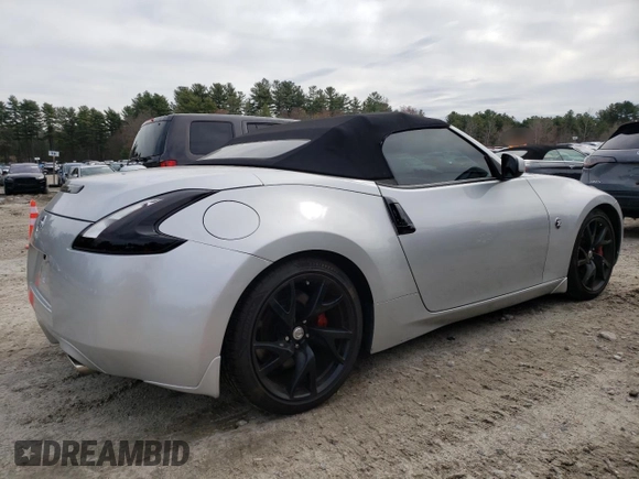 2013 Nissan 370Z Touring with VIN JN1AZ4FH4DM790659, listed as a Copart auction lot 51816635 with 51,945 mi miles and Salvage Title. Bid and sale history available at carsss.com. Image 3.