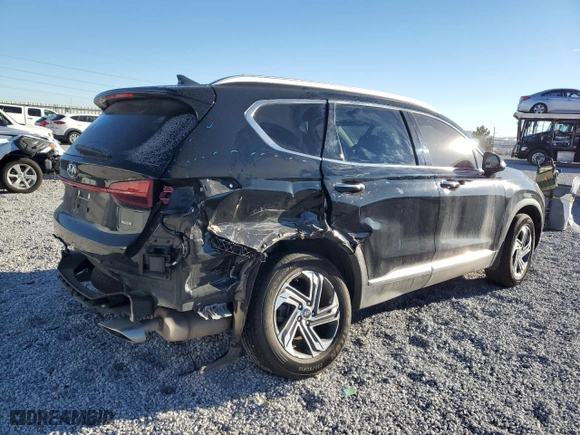 2021 Hyundai Santa Fe SEL with VIN 5NMS6DAJ4MH357418, listed as a Copart auction lot 88542435 with 48,919 mi miles and Salvage Title. Bid and sale history available at carsss.com. Image 3.