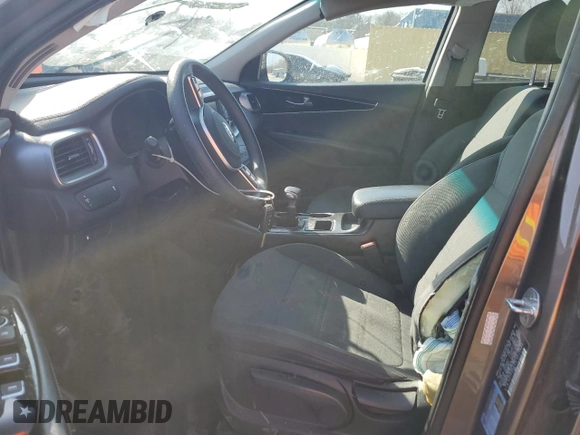 2020 Kia Sorento LX V6 with VIN 5XYPGDA53LG613403, listed as a Copart auction lot 48619245 with 0 mi miles and Salvage Title. Bid and sale history available at carsss.com. Image 7.
