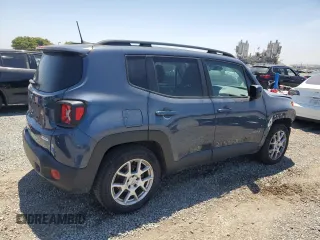 2020 Jeep Renegade Latitude with VIN ZACNJABB5LPL90354, listed as a Copart auction lot 64023815 with 54,121 mi miles and Salvage title. Bid and sale history available at DreamBid. Image 3.