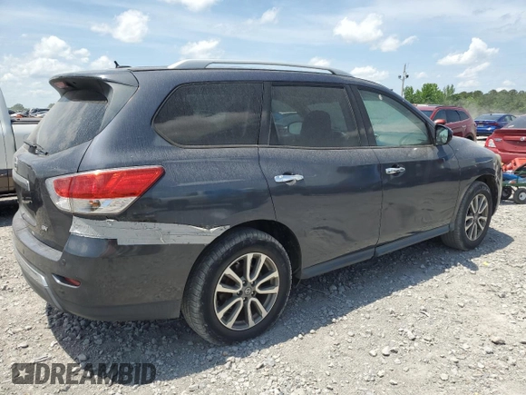 2014 Nissan Pathfinder SL with VIN 5N1AR2MNXEC611926, listed as a Copart auction lot 55067505 with 190,982 mi miles and Clean Title. Bid and sale history available at DreamBid. Image 3.
