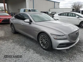 2021 Genesis G80 2.5T with VIN KMTGB4SC1MU062014, listed as a Copart auction lot 44325815 with 32,547 mi miles and Non Repairable. Bid and sale history available at DreamBid. Image 4.