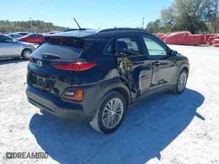 2018 Hyundai Kona SEL with VIN KM8K22AA9JU182079, listed as a IAAI auction lot 41743433 with 56,891 mi miles. Bid and sale history available at carsss.com. Image 4.