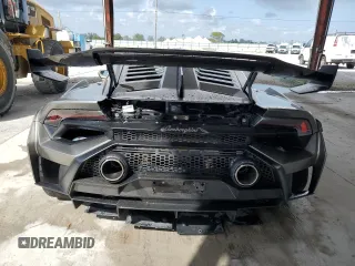 2023 Lamborghini Huracan z VIN ZHWUA6ZX6PLA25067, wystawiony jako Copart lot #79047854 z przebiegiem 13 217 mil mil oraz Nie do naprawy • Non repairable. Historia ofert i sprzedaży dostępna na DreamBid. Obrazek 6.