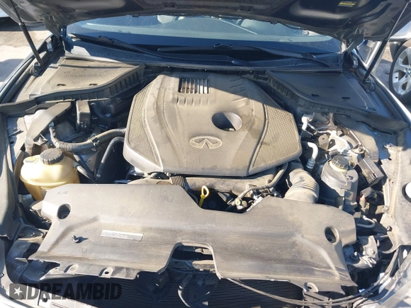 2018 Infiniti Q60 Luxe with VIN JN1CV7EK5JM200189, listed as a IAAI auction lot 41984637 with 77,315 mi miles and . Bid and sale history available at carsss.com. Image 10.