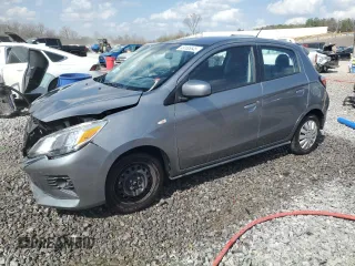 2022 Mitsubishi Mirage ES z VIN ML32AUHJ8NH004769, wystawiony jako Copart lot #49185545 z przebiegiem 82 629 mil mil oraz Szkoda całkowita • Salvage title. Historia ofert i sprzedaży dostępna na DreamBid. Obrazek 1.