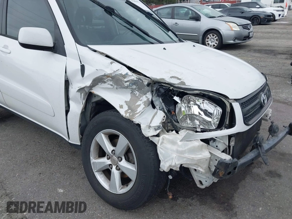 2005 Toyota RAV4 with VIN JTEGD20V750057938, listed as a IAAI auction lot 41894571 with 158,589 mi miles. Bid and sale history available at carsss.com. Image 6.