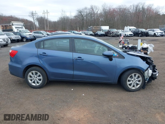 2016 Kia Rio LX with VIN KNADM4A33G6659846, listed as a IAAI auction lot 41909691 with 74,594 mi miles and . Bid and sale history available at DreamBid. Image 13.