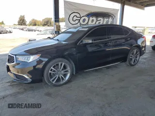 2020 Acura TLX Technology with VIN 19UUB2F47LA003205, listed as a Copart auction lot 60068845 with 89,477 mi miles and Salvage title. Bid and sale history available at DreamBid. Image 1.