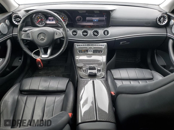 2018 Mercedes-Benz E 400 z VIN WDD1J6FB2JF022938, wystawiony jako Copart lot #54758505 z przebiegiem 55 392 mil mil oraz Szkoda całkowita • Salvage title. Historia ofert i sprzedaży dostępna na DreamBid. Obrazek 8.