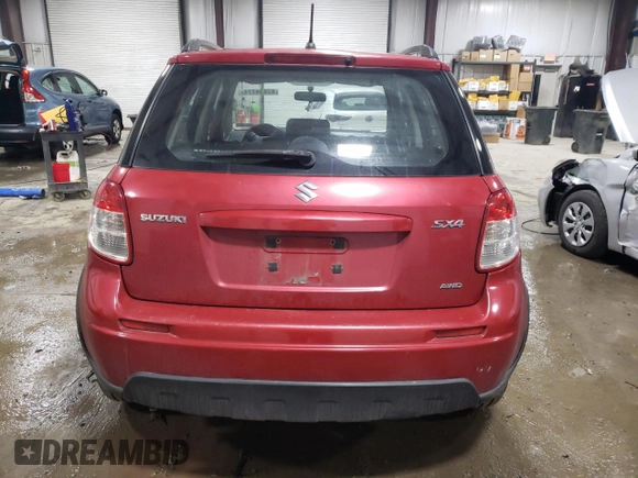 2012 Suzuki SX4 Crossover with VIN JS2YB5A38C6301805, listed as a Copart auction lot 82834774 with 141,858 mi miles and Salvage Title. Bid and sale history available at carsss.com. Image 6.