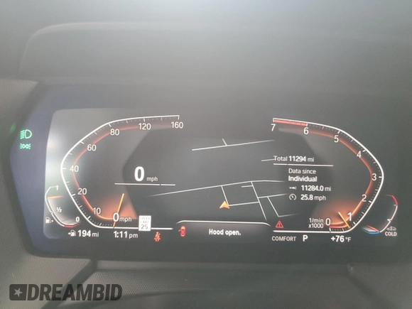 2021 BMW 2 Series 228i xDrive with VIN WBA73AK03M7J62451, listed as a Copart auction lot 63987195 with 11,294 mi miles and Salvage title. Bid and sale history available at DreamBid. Image 9.
