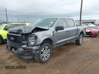 2023 Ford F-150 XL with VIN 1FTFW1E55PKF68245, listed as a IAAI auction lot 41107774 with 18,938 mi miles. Bid and sale history available at carsss.com. Image 17.