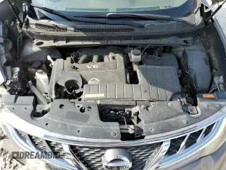2011 Nissan Murano LE with VIN JN8AZ1MU8BW063431, listed as a Copart auction lot 55163495 with 177,887 mi miles and Salvage Title. Bid and sale history available at DreamBid. Image 12.