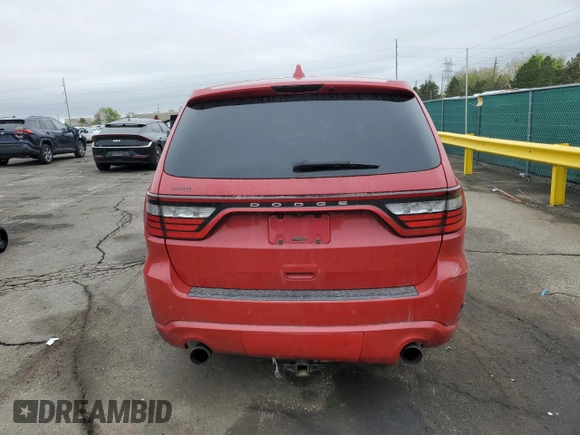 2016 Dodge Durango R/T с VIN 1C4SDJCT1GC477487, выставлен на аукционе Copart как лот 53874955 с пробегом 109 052 миль миль и Списание • Salvage title. История ставок и продаж доступна на DreamBid. Изображение 6.