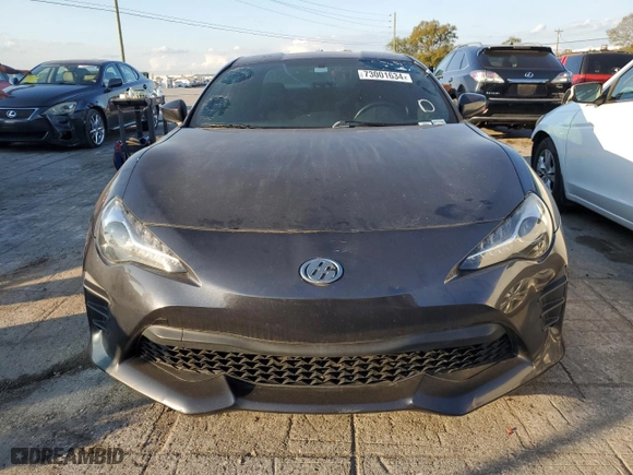 2017 Toyota 86 with VIN JF1ZNAA11H8711313, listed as a Copart auction lot 73001634 with 83,211 mi miles and Clean Title. Bid and sale history available at carsss.com. Image 5.
