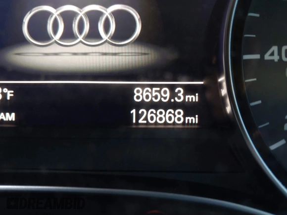 2013 Audi A6 Premium Plus with VIN WAUGFAFC9DN033329, listed as a IAAI auction lot 41768550 with 126,868 mi miles and . Bid and sale history available at DreamBid. Image 16.