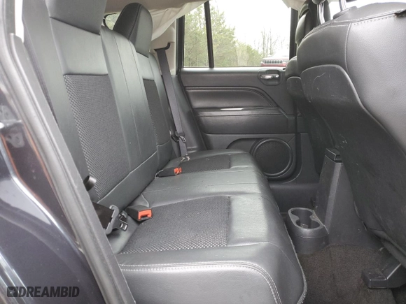 2014 Jeep Compass Latitude with VIN 1C4NJCEB5ED744997, listed as a Copart auction lot 87148424 with 124,408 mi miles and Salvage Title. Bid and sale history available at carsss.com. Image 11.