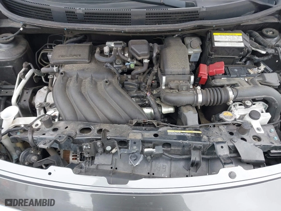 2019 Nissan Versa Sedan SV with VIN 3N1CN7AP4KL831867, listed as a IAAI auction lot 41807271 with 125,421 mi miles. Bid and sale history available at carsss.com. Image 10.