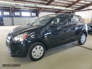 2015 Mitsubishi Mirage DE with VIN ML32A3HJ5FH002327, listed as a Copart auction lot 53505025 with 60,922 mi miles and Clean Title. Bid and sale history available at carsss.com. Image 1.