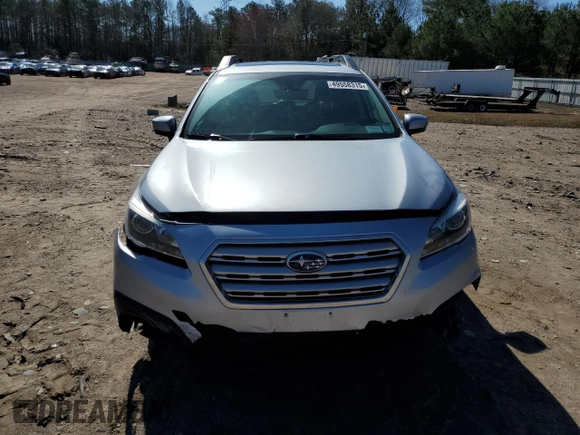 2017 Subaru Outback Premium with VIN 4S4BSAHC2H3251373, listed as a Copart auction lot 49558315 with 35,960 mi miles and Salvage Title. Bid and sale history available at DreamBid. Image 5.