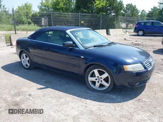2005 Audi A4 1.8T with VIN WAUAC48H85K005601, listed as a IAAI auction lot 42794138 with 114,432 mi miles and . Bid and sale history available at DreamBid. Image 1.