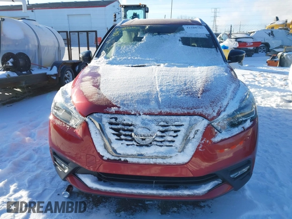 2019 Nissan Kicks SV with VIN 3N1CP5CU3KL482928, listed as a IAAI auction lot 41580205 with 43,944 mi miles. Bid and sale history available at carsss.com. Image 12.
