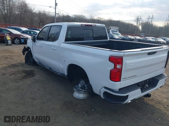 2025 Chevrolet Silverado 1500 with VIN 2GCUKEED4S1135834, listed as a IAAI auction lot 41781473 with 1,078 mi miles and . Bid and sale history available at DreamBid. Image 19.