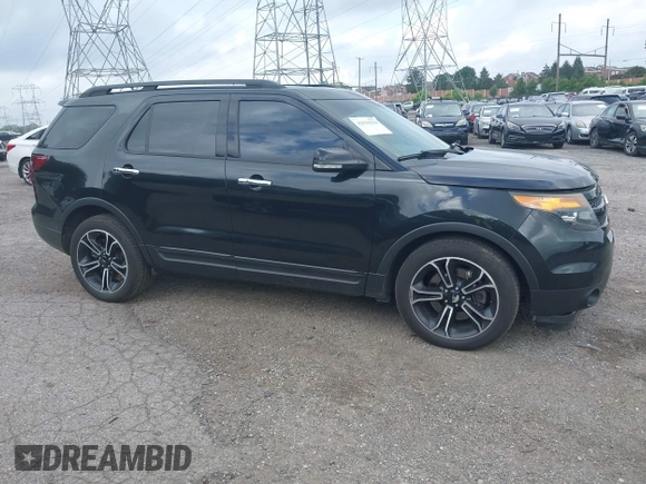 2014 Ford Explorer Sport with VIN 1FM5K8GT2EGB93891, listed as a IAAI auction lot 42636254 with 152,106 mi miles and . Bid and sale history available at DreamBid. Image 14.
