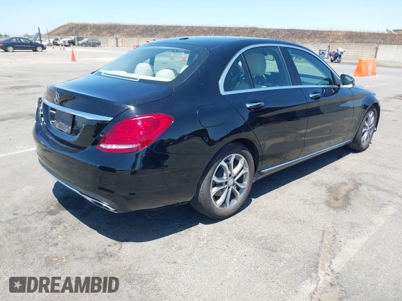 2017 Mercedes-Benz C 300 with VIN 55SWF4JB5HU198196, listed as a IAAI auction lot 42527183 with 42,788 mi miles and . Bid and sale history available at DreamBid. Image 4.