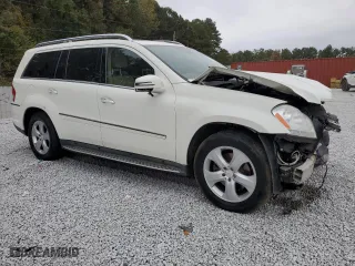 2012 Mercedes-Benz GL-Class GL 450 with VIN 4JGBF7BE1CA801104, listed as a Copart auction lot 79065554 with 112,935 mi miles and Salvage Title. Bid and sale history available at carsss.com. Image 4.