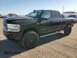2023 Ram 2500 Laramie with VIN 3C6UR5FL4PG580565, listed as a Copart auction lot 53915245 with 13,948 mi miles and Salvage Title. Bid and sale history available at carsss.com. Image 1.