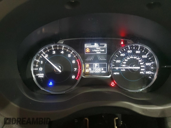 2017 Subaru Forester Touring с VIN JF2SJAWC0HH485803, выставлен на аукционе Copart как лот 55204015 с пробегом 107 337 миль миль и Списание • Salvage title. История ставок и продаж доступна на DreamBid. Изображение 9.