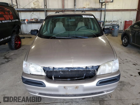 1999 Chevrolet Venture with VIN 1GNDU06E6XD282115, listed as a Copart auction lot 61923824 with 108,668 mi miles and Salvage Title. Bid and sale history available at carsss.com. Image 5.